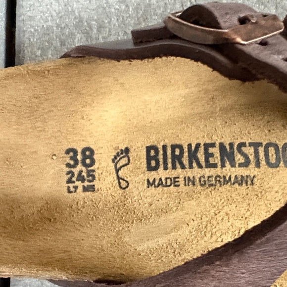 NWOB Birkenstock Mayari Brown Sandals 38 - Picture 3 of 9